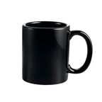 Thumbnail image #1 for CAC China MUG-10-BLK 10 oz Black Ceramic Coffee Mug, Round, Non-Stackable Case of 3 Dozen