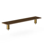 Thumbnail image #1 for Steelite Mogogo, Modular MGCIAF08WBXX Modular Buffet Shelf, 47" x 9-1/2" x 6-1/2"H, Rectangular, Laminated Wood
