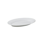 Thumbnail image #1 for Tramontina USA, Inc. 80401-042 Porcelain Oval Platter, Wide Rim, 13.3 Inch, Classic White Case of 12