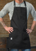 Thumbnail image #2 for Mercer Culinary M63208BDBK Metro Edge® Chef Aprons & Kitchen Smocks