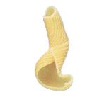 Thumbnail image #1 for Arcobaleno Pasta Equipment AMFE50#254 Pasta Extruder Die, 11 mm, Ridged Gigli, Bronze
