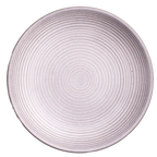 Thumbnail image #1 for Vertex China Elements E-16-F 11-Inch Round China Plate, Coupe Rim, Blue Fog, Subtle Embossing 1 Dozen