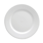 Thumbnail image #1 for 1880 Hospitality Buffalo White Ware by Oneida® F8010000111 Porcelain Plate, 5-1/2" Round, Rolled Edge, Medium Rim Case of 3 Dozen