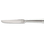 Thumbnail image #1 for Libbey Shanghai 195 2462 18/0 Stainless Steel Forged Steak Knife, 9-1/2", Round Tip, Serrated Blade, Mirror & Satin Finish