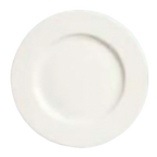 Thumbnail image #1 for Reserve by Libbey - Silk 987659369 Porcelain Plate, 10-1/4-Inch Round, Wide Rim