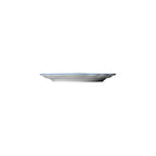 Thumbnail image #2 for Steelite International Folio, Porcelain 62584FP813 6-1/2" Round Porcelain Rim Plate, Adelina Triple Line Blue, Scalloped Edge Case of 2 Dozen