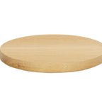 Thumbnail image #1 for Cal-Mil Sydney 23792-8-21 Round Oak Riser Insert, 8.5" Diameter x 0.75"H Case of 3