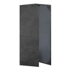 Thumbnail image #1 for Risch Harley HAR-3V 4.25X14 Padded Triple-Fold Faux-Leather Menu Cover, 4-1/4" x 14" Case of 25