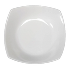 Thumbnail image #1 for Vertex China Ventana AV-N6 China Bowl, 8 oz, 6-3/4", Square, Bright White, Glossy, Rolled Edge Case of 3 Dozen