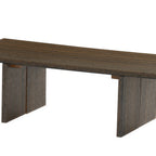 Thumbnail image #2 for Cal-Mil Vista 28600-6-140 Rectangular HDPE Buffet Riser, Mocha, 20" x 8.5" x 6"H