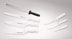 Thumbnail image #2 for Mundial 8-Piece Chef's Knife Set with Roll Bag Cutlery Case and Diamond Sharpening Steel