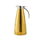 Thumbnail image #1 for Steelite International Complements 7401MM159 Vacuum-Insulated Stainless Steel Beverage Server, 1.3 L, Gold 1 Dozen