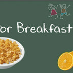 Thumbnail image #1 for SecoSelect F65253 Breakfast Sign, “Time for Breakfast,” 46-1/2"W x 21-3/4"H, Rectangular Magnetic Vinyl, Multicolored