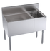 Thumbnail image #5 for Krowne Royal Series 36-Inch Underbar Combination Ice Bin with Left 24-Inch Ice Bin, Right 12-Inch Bottle Storage, and 10-Circuit Cold Plate