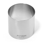 Thumbnail image #1 for JB Prince MA283 08 Round Seamless Stainless Steel Cake Ring, 3-1/10" Diameter x 2-9/10" High