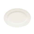 Thumbnail image #1 for Steelite Tria, Simple Plus 6352MP85 Oval Porcelain Platter, 14 x 10.25 in, Oven Safe to 425°F 1 Dozen