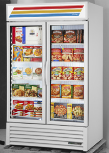 Product image #7 for True GDM-43F-HC~TSL01 Two-Section Glass Door Freezer Merchandiser
