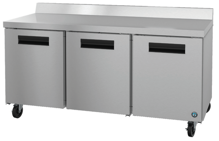 Product image #6 for Hoshizaki Steelheart WR72B 72-Inch Three-Section Reach-In Worktop Refrigerator