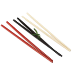 Thumbnail image #1 for G.E.T. CHOPSTICKS-BK . . Black Melamine Plastic Chopsticks, 10-3/4"L
