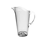 Thumbnail image #1 for Thunder Group PLTHWP015C Clear Polycarbonate Water Pitcher, 51 oz, Starburst Base Case of 3