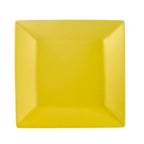 Thumbnail image #1 for CAC China Color Arts KC-21-SFL 12" Square Ceramic Plate, Sunflower 1 Dozen