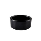 Thumbnail image #1 for CAC China XRKF-2S-BLK 2 oz Black Melamine Ramekin, 2-1/2" Diameter, 1-1/8"H, Straight, Stackable Case of 8 Dozen