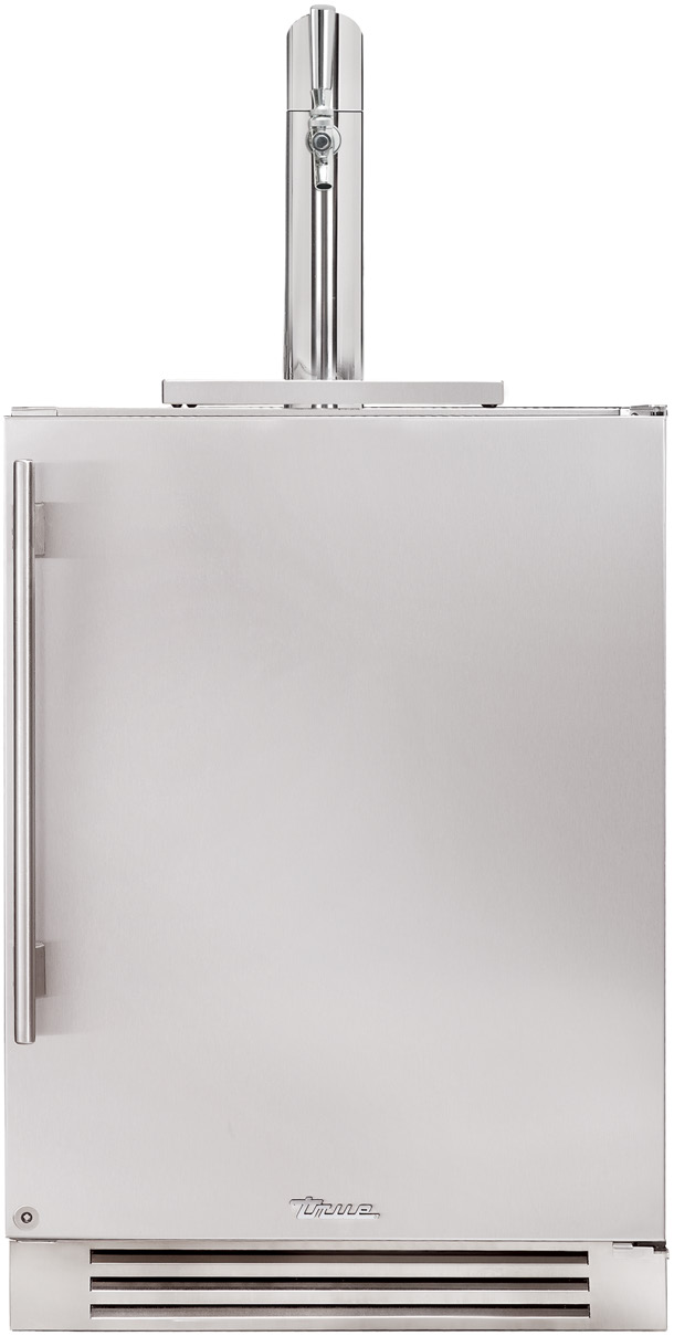 Product image #1 for True Residential 24-Inch One-Section Undercounter Beer Dispenser with 1 Tap, Stainless Steel, 2-Keg Capacity