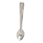 Thumbnail image #1 for Alegacy Foodservice Products Conventional 3774 15" Stainless Steel Slotted Serving Spoon with Grooved Handle Case of 12