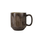 Thumbnail image #1 for Tuxton China Artisan Geode GGM-150 12 oz Porcelain Stackable Coffee Mug with Handle Case of 2 Dozen