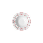 Thumbnail image #1 for Steelite International Folio, Porcelain 62532FP816 Porcelain Rim Fruit Dish, 5.5 in, 1.75 in High, Adelina Giselle Rose Case of 2 Dozen