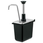 Thumbnail image #1 for Server Products 87310 1 oz Stainless Steel Jar Pump for 1/9-Size, 6-Inch-Deep Pan