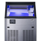 Thumbnail image #1 for Summit Commercial BIM210 Commercial Ice Machine with Bin, Air-Cooled, Full-Size Clear Cube, Stainless Steel, ENERGY STAR
