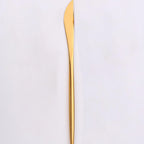Thumbnail image #1 for Kadra Kitchenware Vikko Dine VF-KN15-VG Steak Knife, Mirror Finish Gold, 18/10 Stainless Steel Case of 12