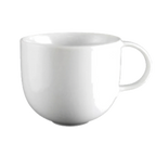 Thumbnail image #1 for Vertex China Contour CO-L1 Porcelain Coffee Cup, 8 oz, Bright White, Rolled Edge Case of 3 Dozen
