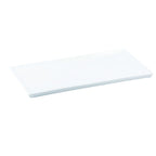 Thumbnail image #1 for TableCraft Products CW2112GN Rectangular Aluminum Cooling Plate Serving Tray, Half Size, 12-7/8" x 10-1/2" x 3/8", Green