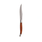 Thumbnail image #1 for 1880 Hospitality Oneida® B907KSSZ Steak Knife, 9-1/4", 18/10 Stainless Steel, Rustic Wood Handle Pack of 1 Dozen