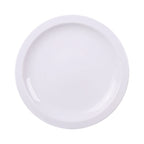 Thumbnail image #1 for Tramontina USA, Inc. Paola 96600-101 Round China Dinner Plate, 10-7/8", Narrow Rim, Flat Edge Case of 12