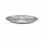 Thumbnail image #1 for Libertyware POTC16 16-Qt Stock Pot Cover, 11-7/8" Diameter, Flat Aluminum with Handle Case of 6