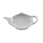 Thumbnail image #1 for Ten Strawberry Street Whittier Tidbits WTR-TEABAG White Porcelain Teabag Holder with Handle, 4-1/2 x 3-1/4 x 1-3/4 in Case of 144