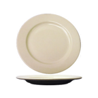 Thumbnail image #1 for International Tableware Roma RO-31 6-1/4-Inch Round Ceramic Plate, Rolled Edge, American White Case of 3 Dozen