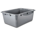 Thumbnail image #1 for Concasse MCC52661 Plastic Tote Box, 20"W x 15"D x 7"H, Gray Case of 12