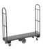 Thumbnail image #8 for Channel 16 x 60 Inch Steel U-Boat Stocking Truck with Diamond Deck, 2,000 lb Capacity