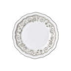 Thumbnail image #1 for Steelite International Folio, Porcelain 62526FP812 9-Inch Round Porcelain Rim Plate with Scalloped Edge, Hannah Slate Case of 2 Dozen