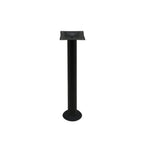 Thumbnail image #1 for Oak Street BDB-STD Bolt-Down Steel Table Base, 3" Column, 28-3/4" Dining Height, Black Powder-Coated Finish