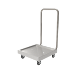 Thumbnail image #1 for GSW USA C-PD2020HS Dish Rack Dolly, Single Stack, Push Handle, Stainless Steel, for 20 x 20 in Racks