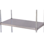 Thumbnail image #1 for SPG International Iss 2460FSW Solid Stainless Steel Shelf, 60"W x 24"D, 18 Gauge