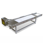 Thumbnail image #1 for Belshaw Donut Robot® 835203 Feed Table, Two Donuts Wide, with Splash Guard, for Mark II & Mark V