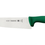 Thumbnail image #1 for Tramontina USA, Inc. 80010-149 8-Inch Chef's Knife with Green Polypropylene Handle, High-Carbon Chrome Molybdenum Steel Blade Case of 12