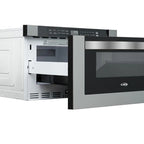 Thumbnail image #8 for Koolmore KM-MD-1SS Built-In Stainless Steel Microwave Drawer, 1.2 Cu. Ft., 1000W, 10 Power Levels