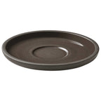 Thumbnail image #1 for Libbey Playground - Renew 701690091000761 Round Coupe Stoneware Saucer, 5-1/2" Diameter, Taupe